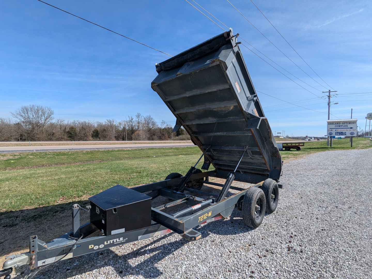 Used 2018 Doolittle Trailers 72x12 10K Dump Trailer