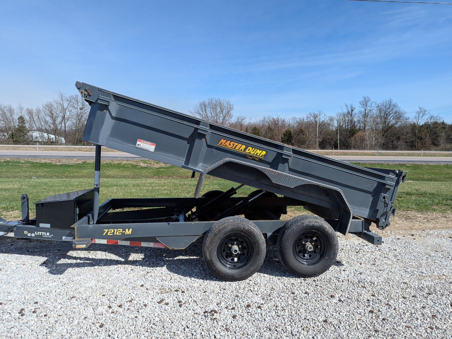 Used 2018 Doolittle Trailers 72x12 10K Dump Trailer