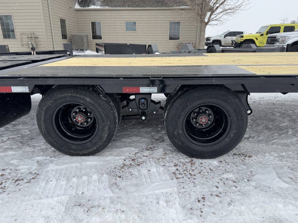New 2026 PJ Trailers LD25GN Flatbed Trailer