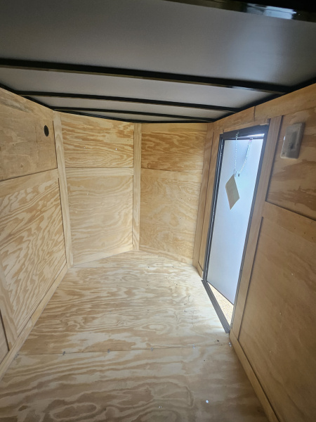 New 2026 Anvil 6'x12', Red Tandem Cargo / Enclosed Trailer