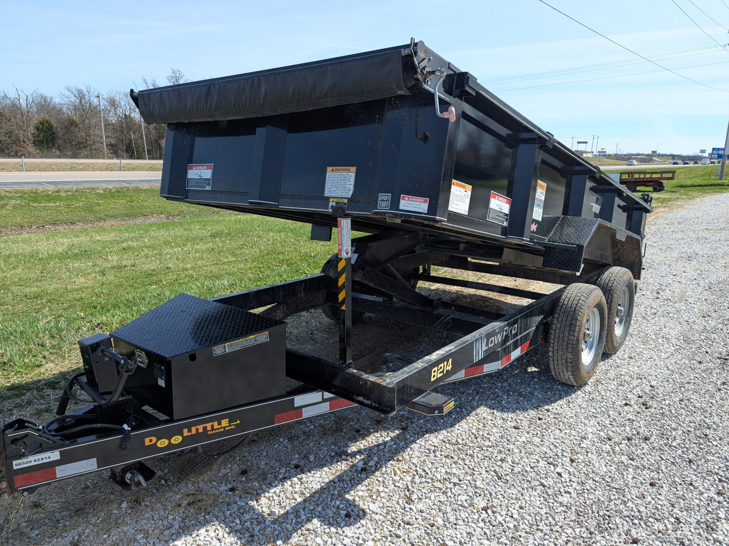 Used 2022 Doolittle Trailers 82x14 14K Dump Trailer