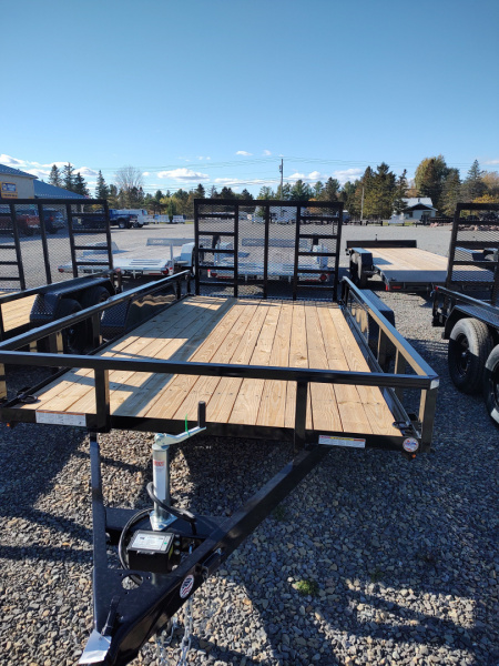 New 2026 Sure-Trac 7X14 7k Tube Top Utility Trailer