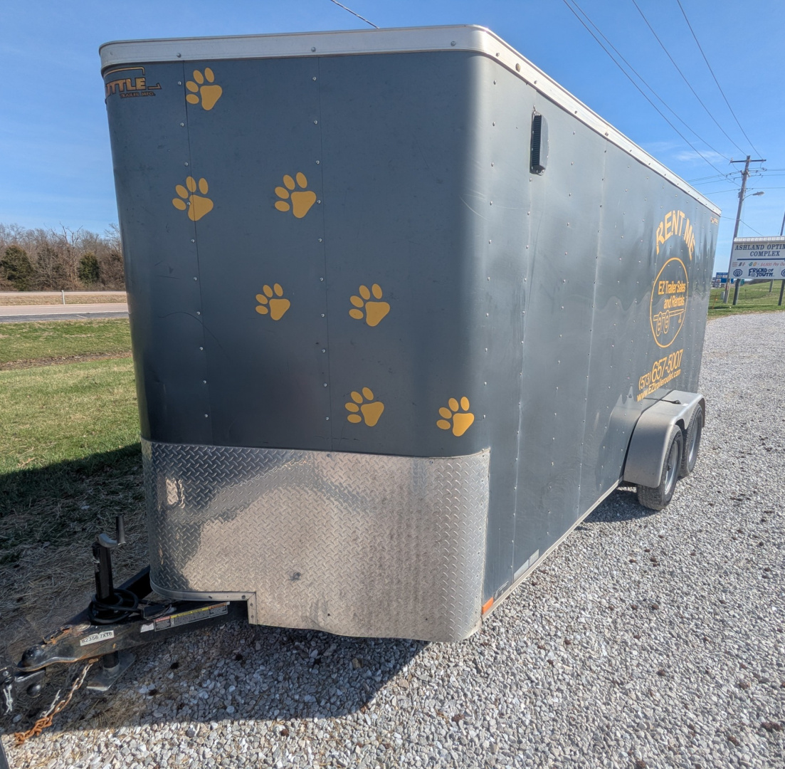 Used 2019 Doolittle Trailers 7x16 Cargo / Enclosed Trailer