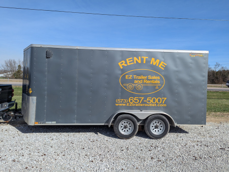 Used 2019 Doolittle Trailers 7x16 Cargo / Enclosed Trailer