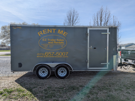 Used 2019 Doolittle Trailers 7x16 Cargo / Enclosed Trailer