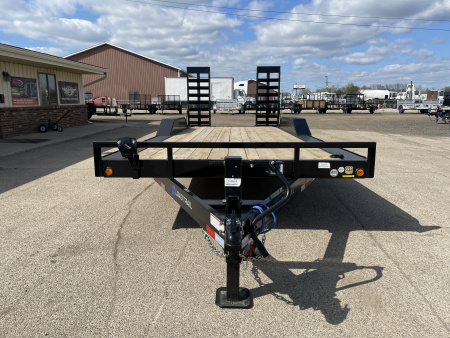 New 2026 Load Trail 102x20 Skidsteer 14k w/HD Ramps Equipment Trailer