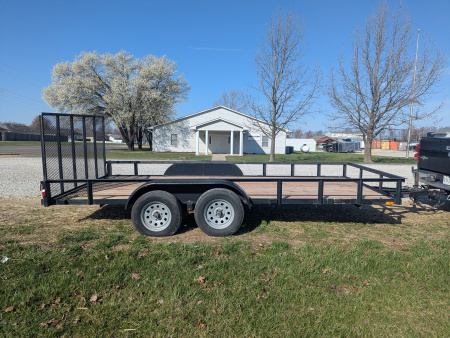 Used 2018 Forest River 82x16 Utility Trailer