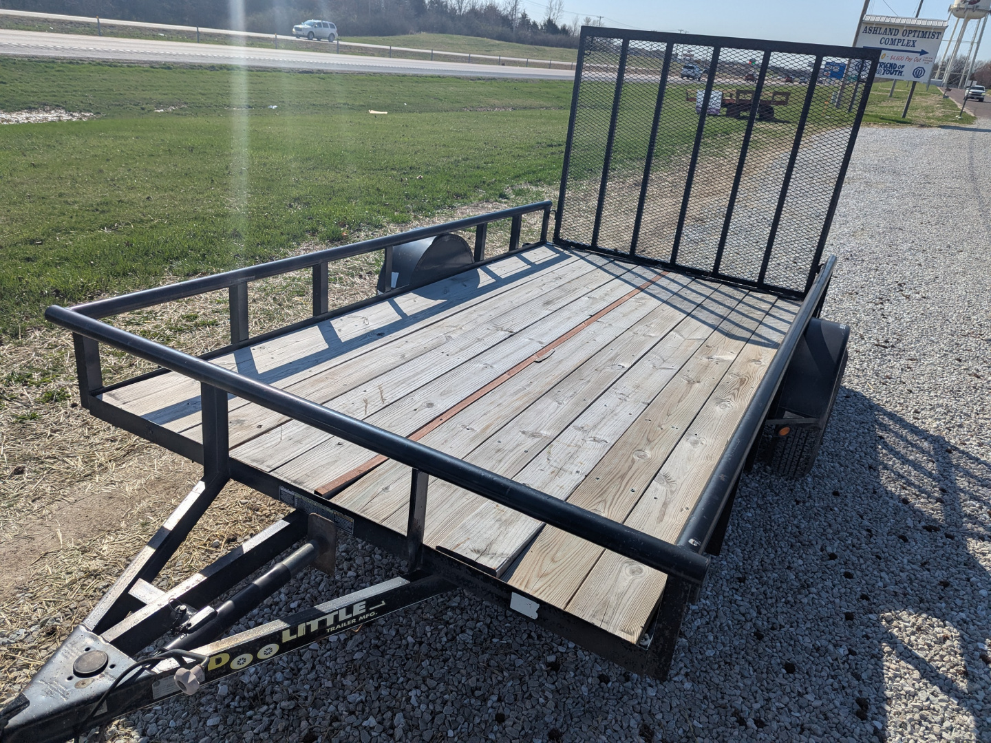 Used 2014 Doolittle Trailers 77x12 Utility Trailer
