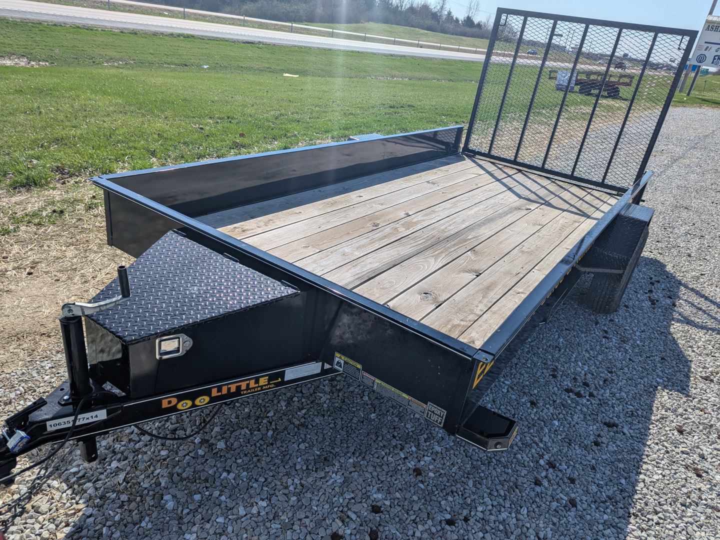 New 2022 Doolittle Trailers 77x12 Utility Trailer
