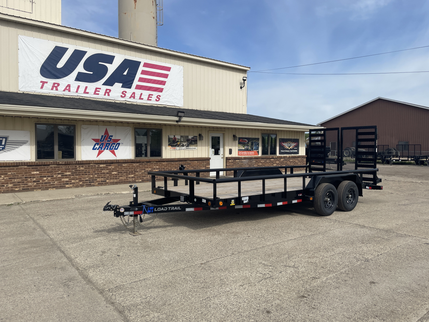 New 2026 Load Trail 83x18 Landscape 10k w/Split Gate Equipment Trailer