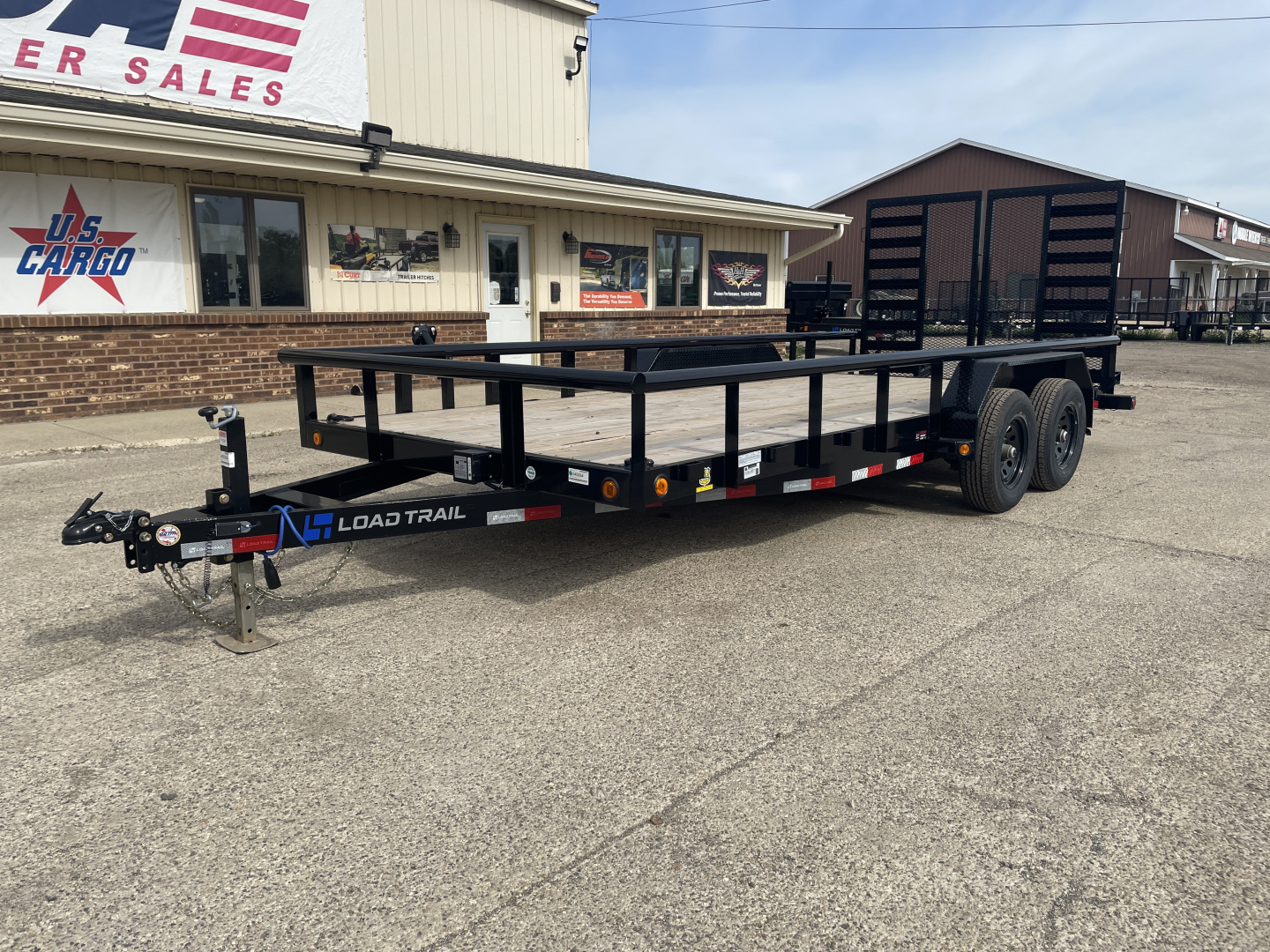 New 2026 Load Trail 83x18 Landscape 10k w/Split Gate Equipment Trailer