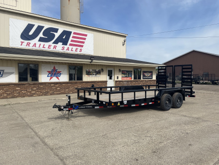New 2026 Load Trail 83x18 Landscape 10k w/Split Gate Equipment Trailer