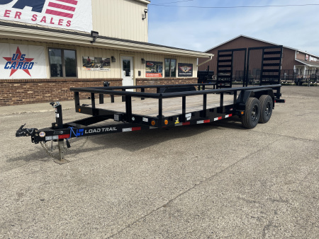 New 2026 Load Trail 83x18 Landscape 10k w/Split Gate Equipment Trailer