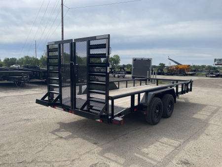New 2026 Load Trail 83x18 Landscape 10k w/Split Gate Equipment Trailer