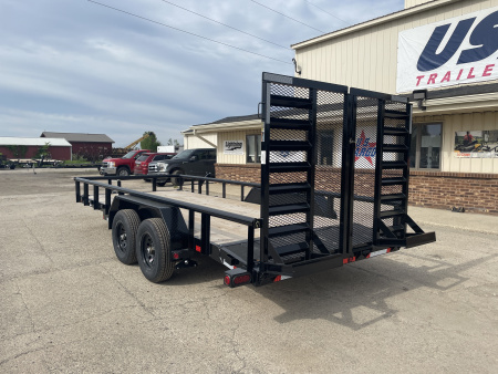 New 2026 Load Trail 83x18 Landscape 10k w/Split Gate Equipment Trailer