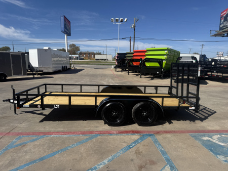 New 2026 Top Hat Trailers LDT 77X16 Utility Trailer