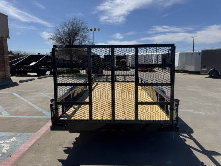 New 2026 Top Hat Trailers LDT 77X16 Utility Trailer