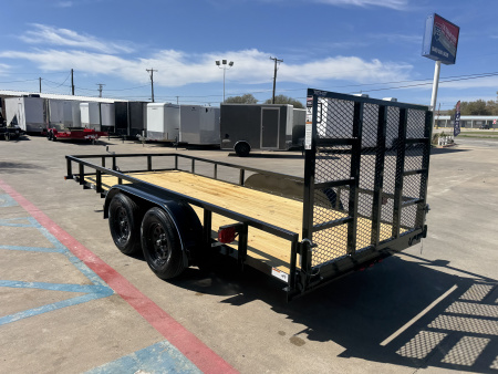 New 2026 Top Hat Trailers LDT 77X16 Utility Trailer