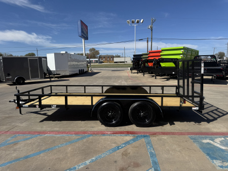 New 2026 Top Hat Trailers LDT 77X16 Utility Trailer