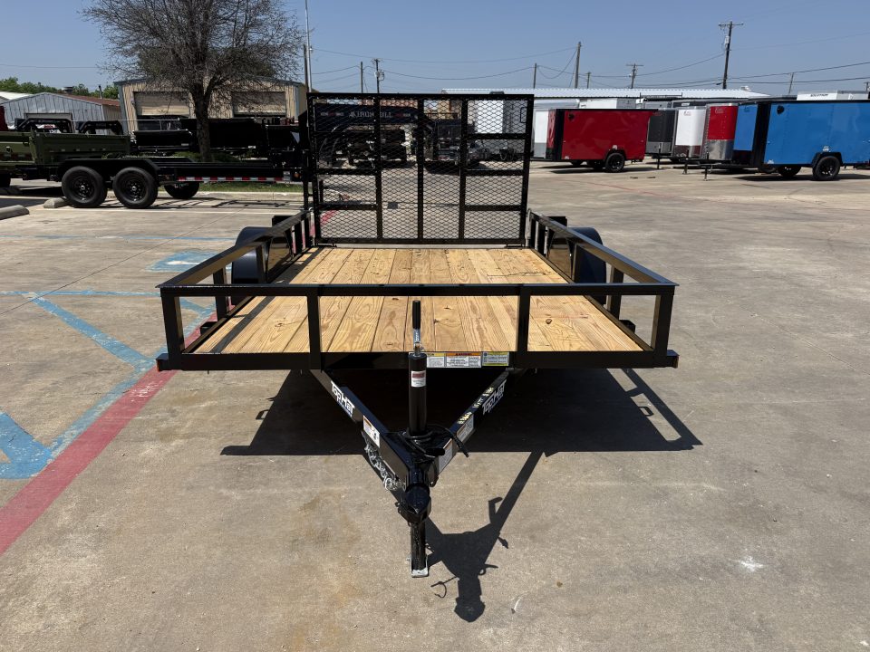 New 2026 Top Hat Trailers DSA 77X10 Utility Trailer