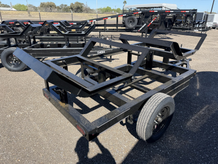 New 2026 Tiger Trailers 2 bale Hay Trailer