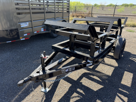New 2026 Tiger Trailers 2 bale Hay Trailer