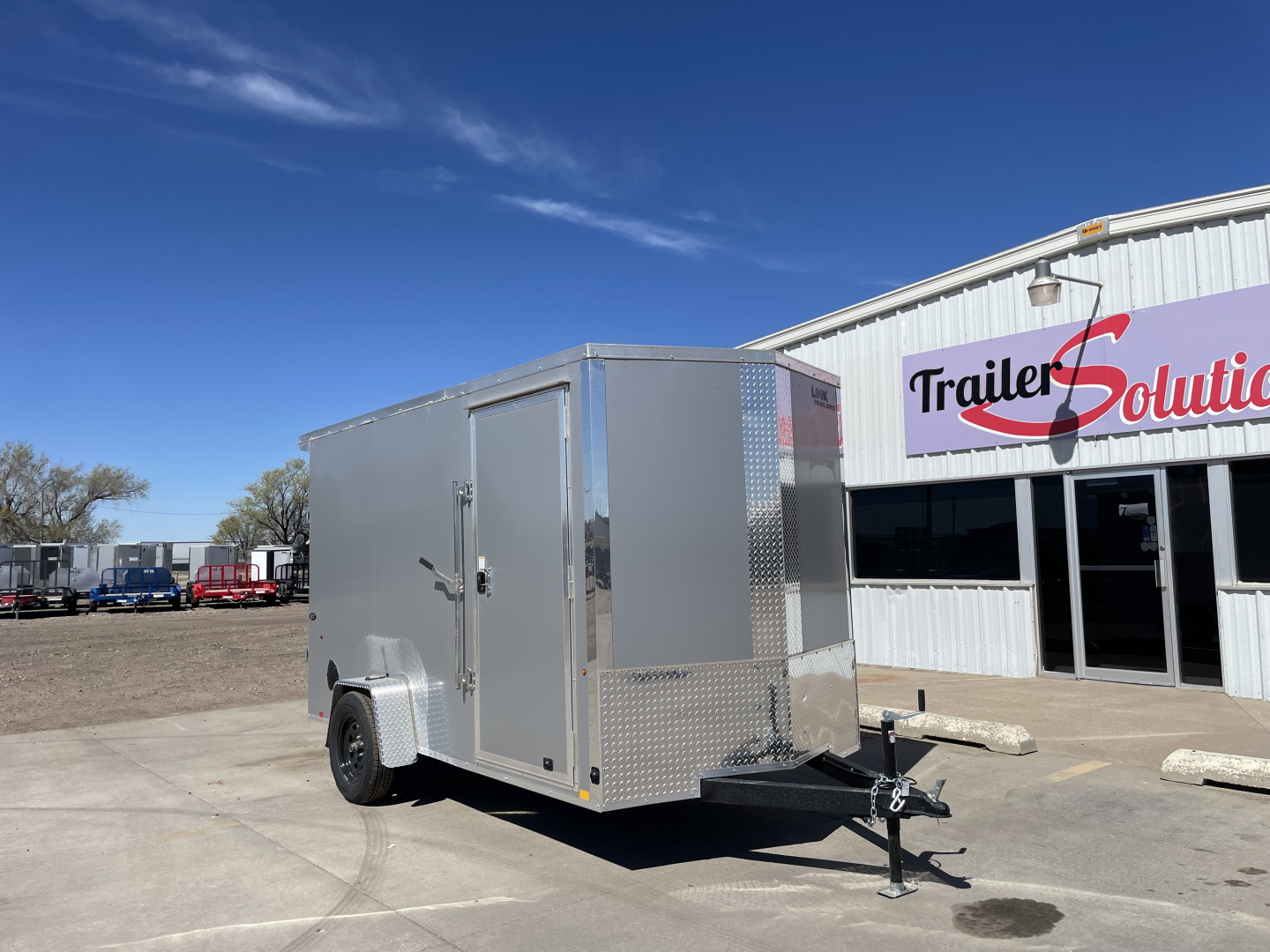 New 2026 Look Trailers 6' x 12' Single Axle .080 Composite Skin Cargo / Enclosed Trailer