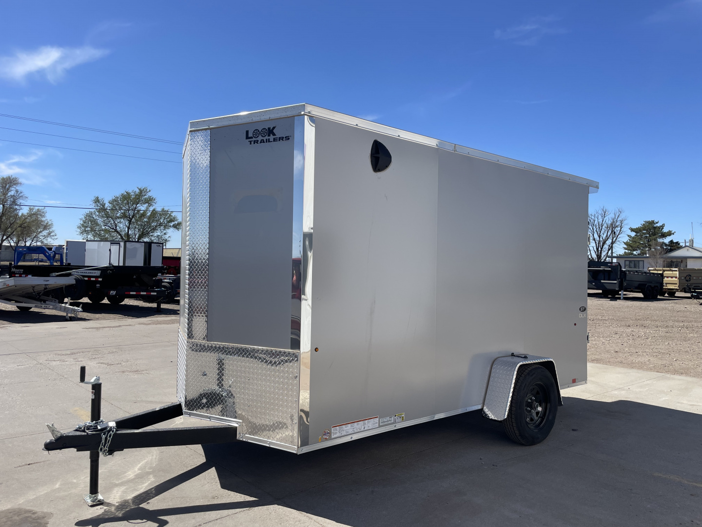 New 2026 Look Trailers 6' x 12' Single Axle .080 Composite Skin Cargo / Enclosed Trailer