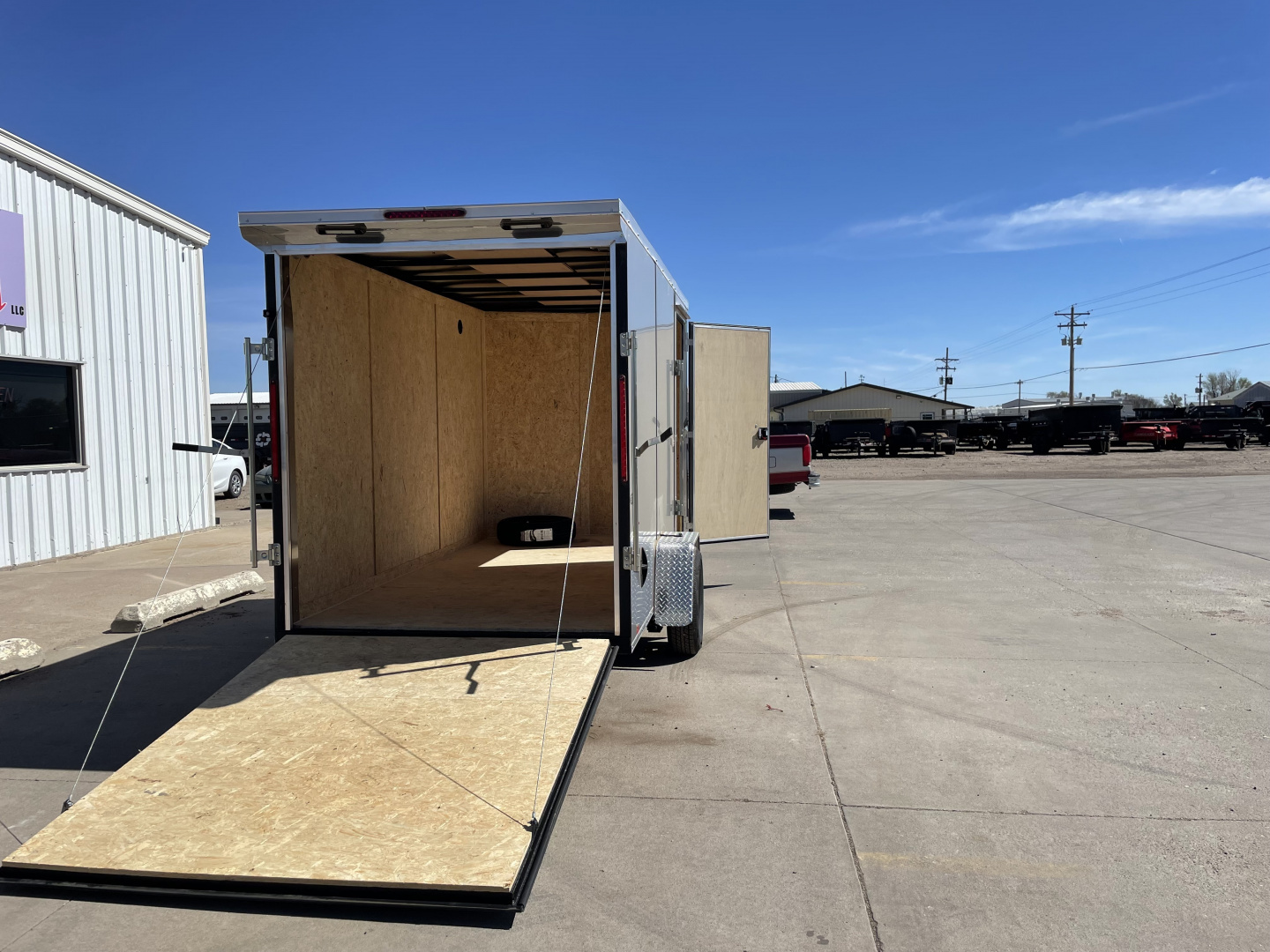 New 2026 Look Trailers 6' x 12' Single Axle .080 Composite Skin Cargo / Enclosed Trailer