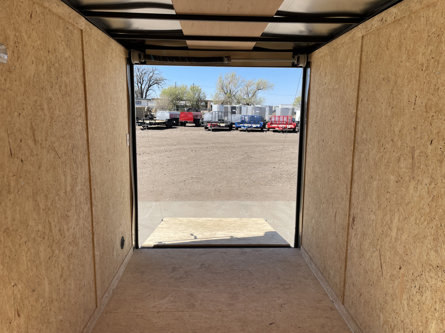 New 2026 Look Trailers 6' x 12' Single Axle .080 Composite Skin Cargo / Enclosed Trailer