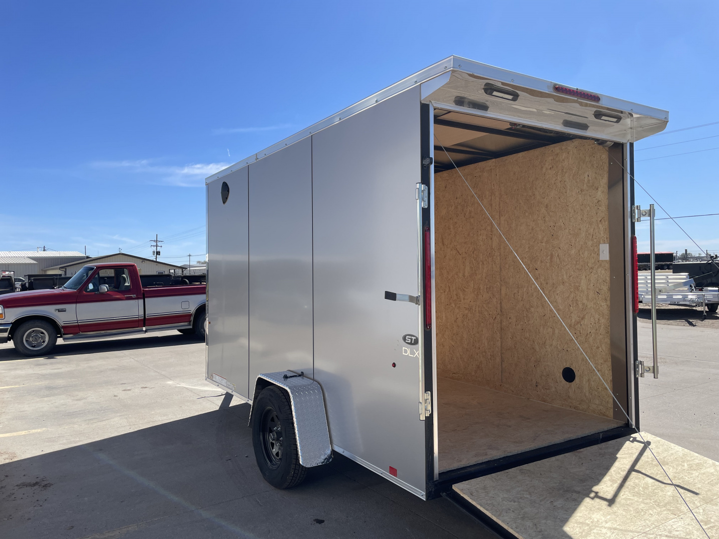 New 2026 Look Trailers 6' x 12' Single Axle .080 Composite Skin Cargo / Enclosed Trailer