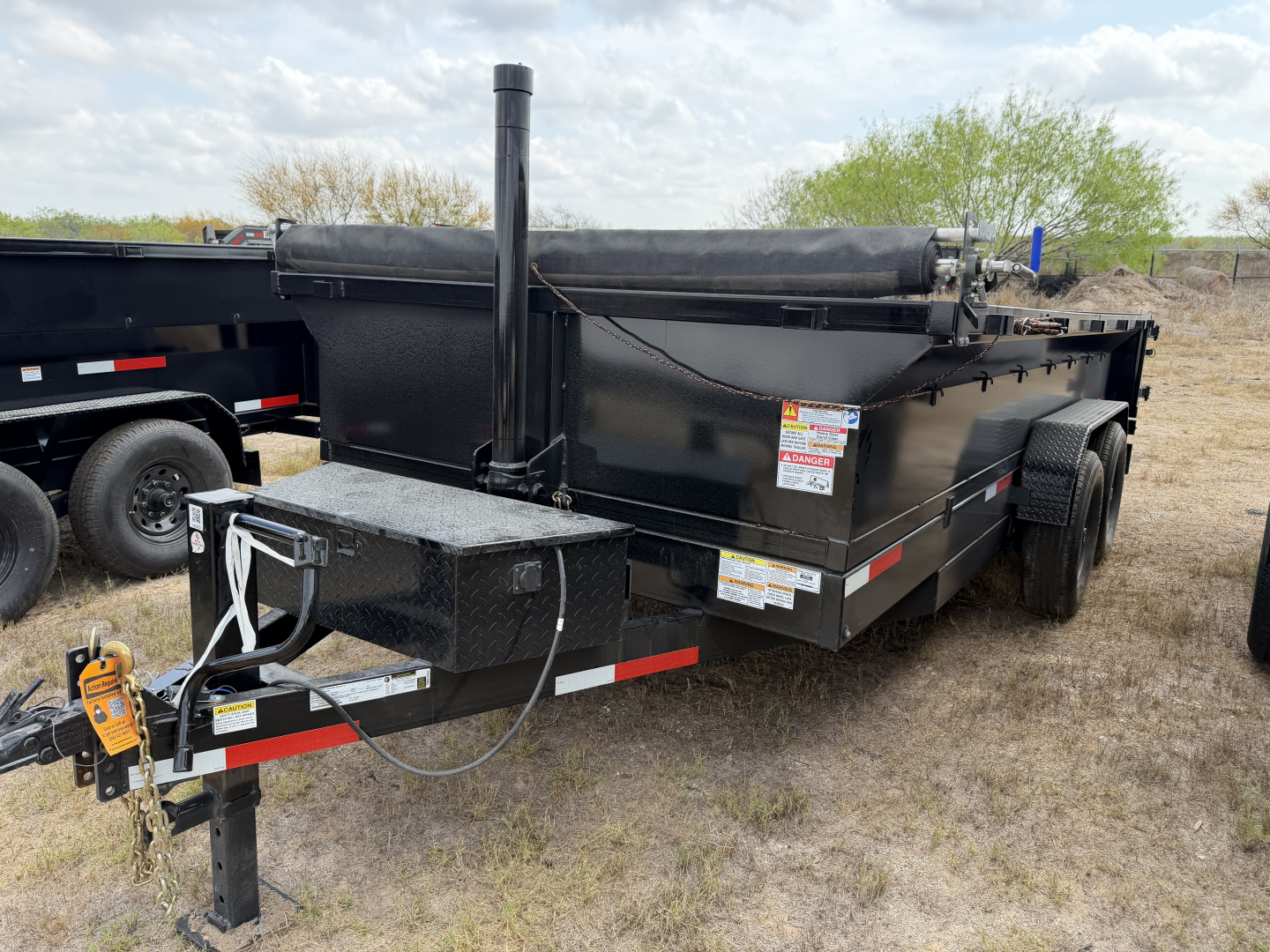 New 2026 Texas Pride Trailers 7x16ft Dump Trailer 16k