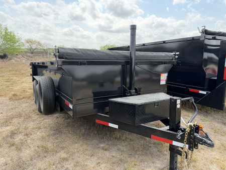 New 2026 Texas Pride Trailers 7x16ft Dump Trailer 16k
