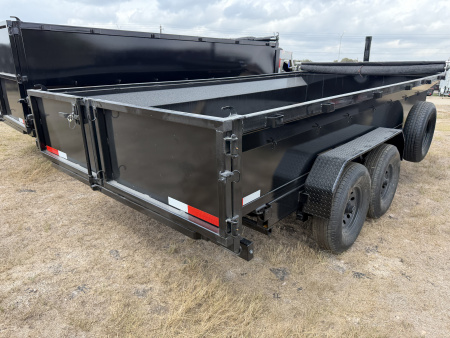New 2026 Texas Pride Trailers 7x16ft Dump Trailer 16k