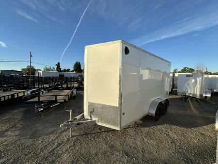 New 2026 ALCOM EZEC 7X14 TA2 Cargo / Enclosed Trailer