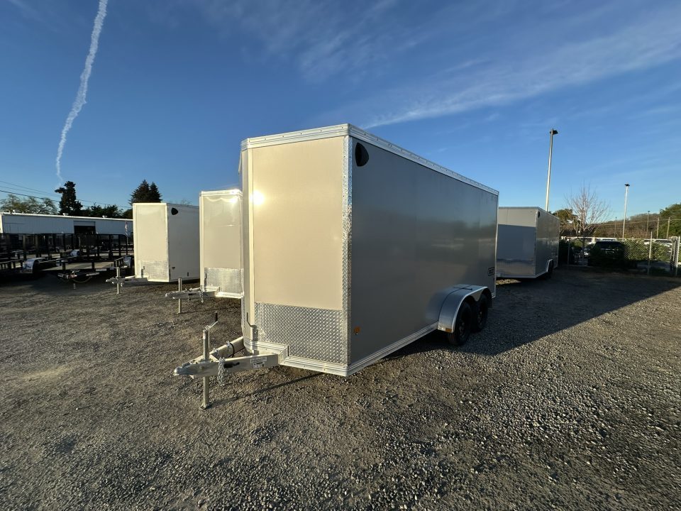 New 2026 ALCOM EZEC 7X16 TA2 Cargo / Enclosed Trailer