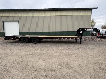 New 2026 26' PJ Low-Pro Gooseneck Flatbed Trailer