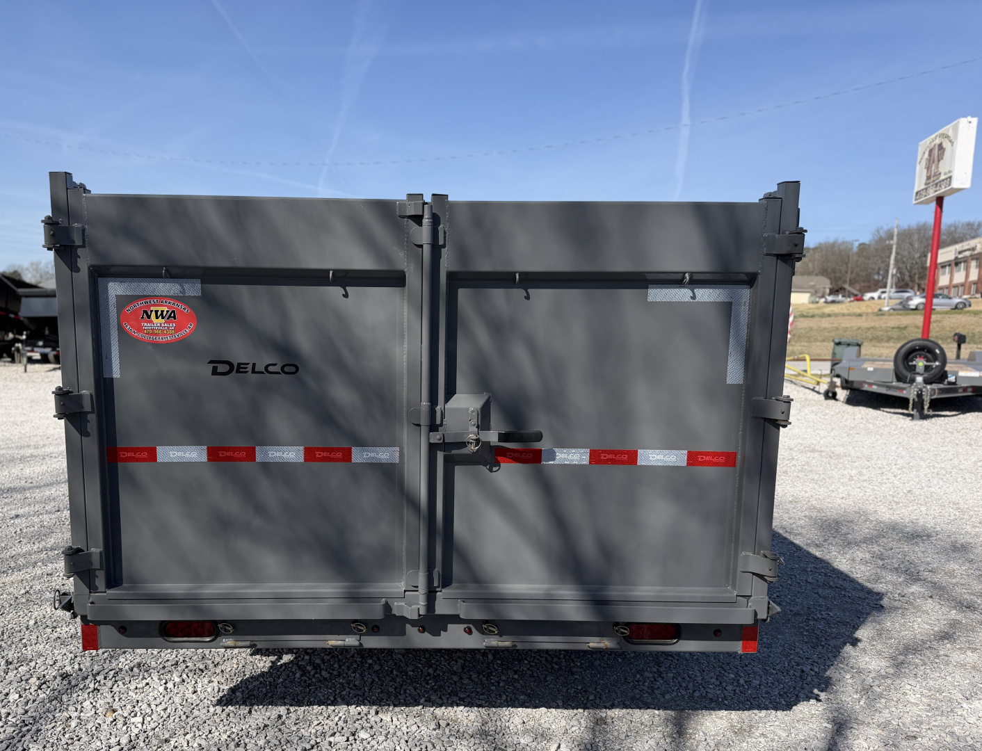 New 2026 Delco Trailers D5 83"X 16' (4FT SIDES) 16K TELESCOPIC Dump Trailer