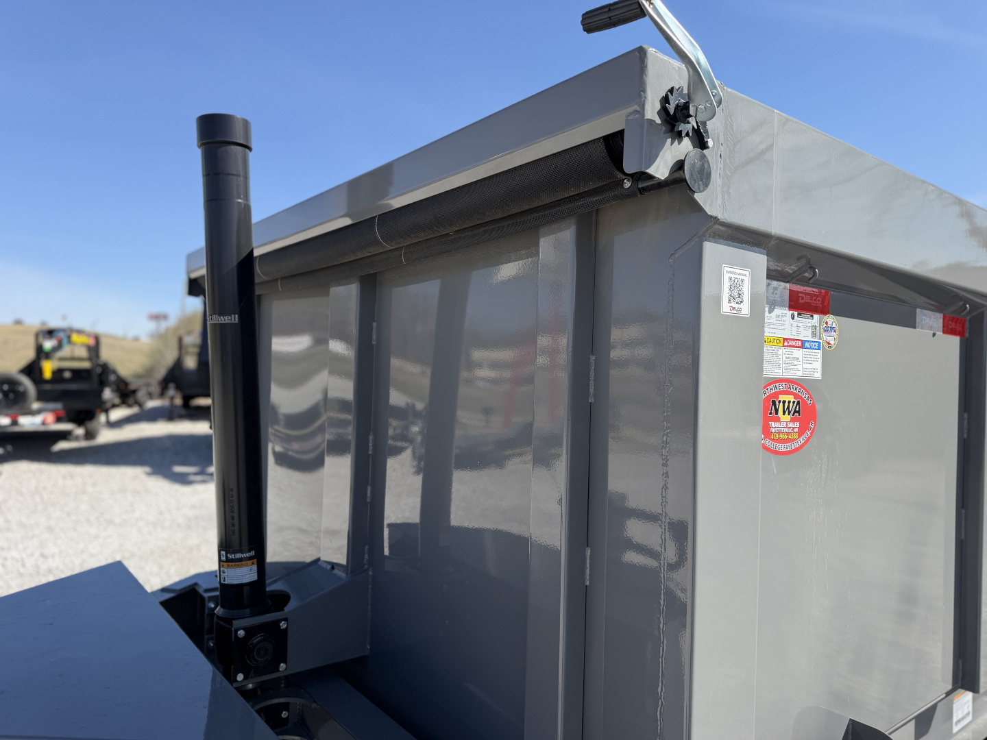 New 2026 Delco Trailers D5 83"X 16' (4FT SIDES) 16K TELESCOPIC Dump Trailer