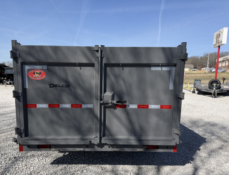 New 2026 Delco Trailers D5 83"X 16' (4FT SIDES) 16K TELESCOPIC Dump Trailer