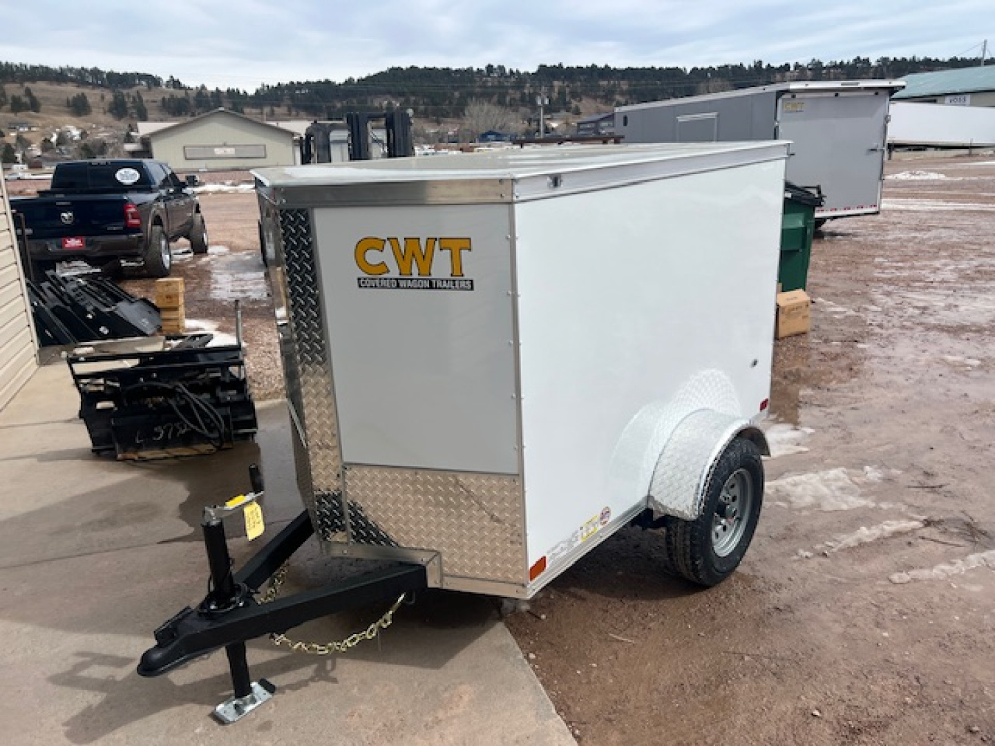 New 2026 Covered Wagon Trailers 4X6SA Cargo / Enclosed Trailer