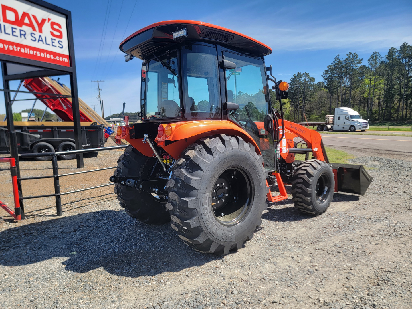 New 2026 Bad Boy 5055CS Tractor Shuttle Shift with Industrial Tires
