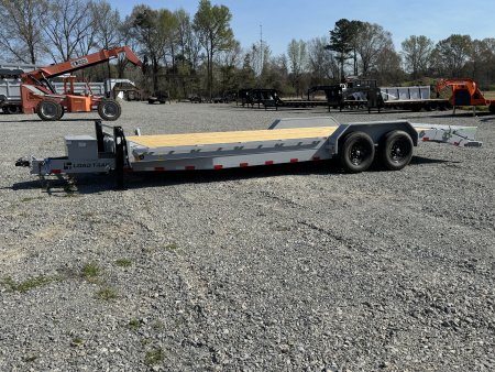 New 2026 Load Trail 83x24 CH Equipment Trailer W/ MAX RAMPS, 10 PLT TIRES, TOOL BOX, WINCH PLATE