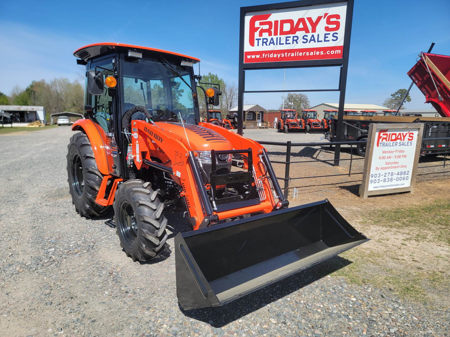 New 2026 Bad Boy 5055CS Tractor Shuttle Shift with Ag Tires