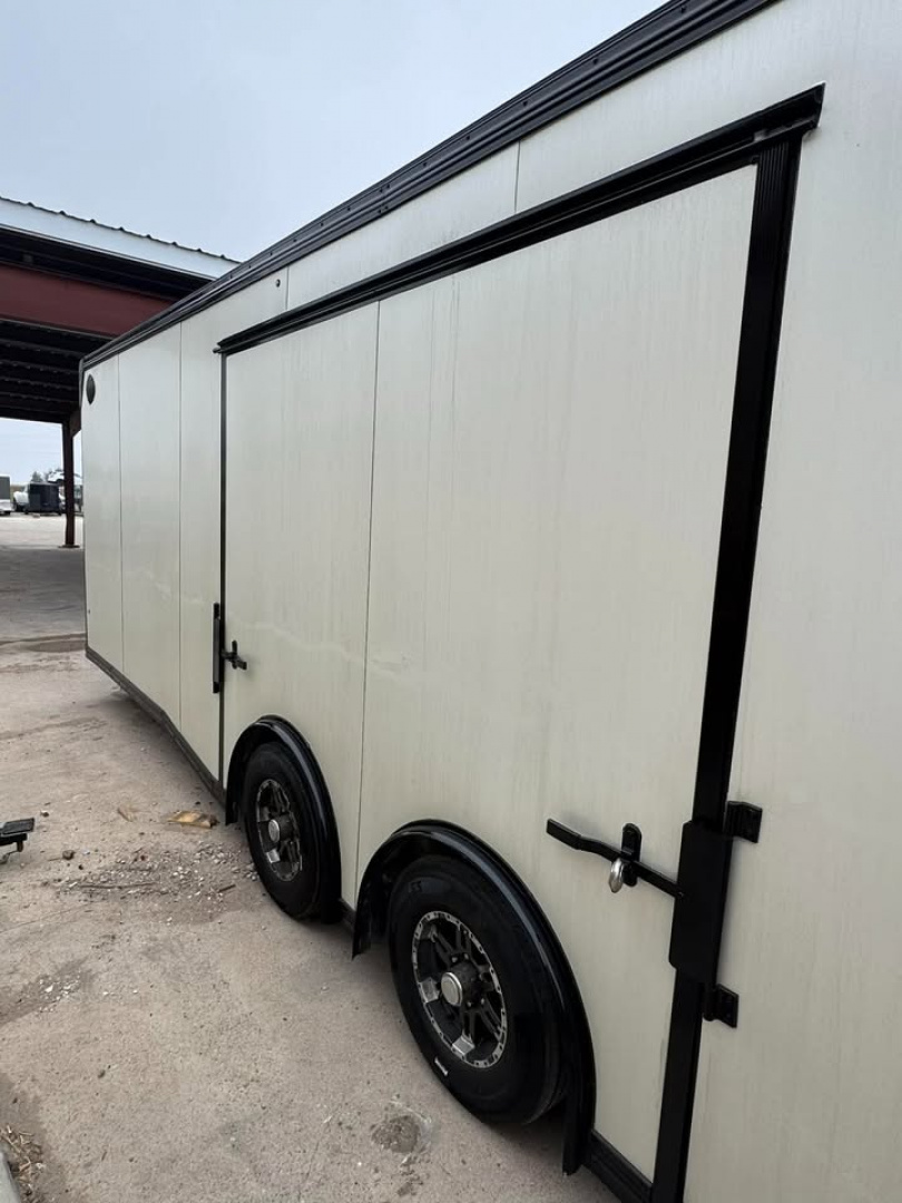 Used 2025 Stealth Trailers 8.5X24 ALUMINUM TRAILER FULL ESCAPE DOOR Car / Racing Trailer