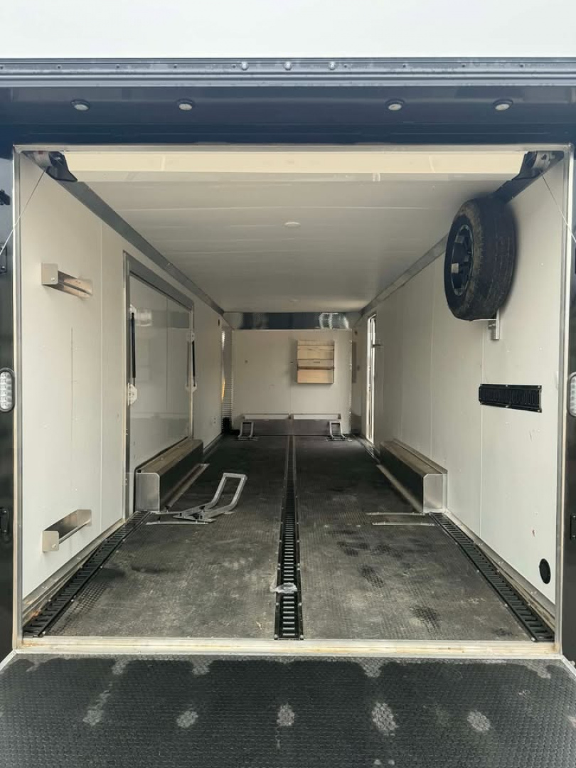 Used 2025 Stealth Trailers 8.5X24 ALUMINUM TRAILER FULL ESCAPE DOOR Car / Racing Trailer