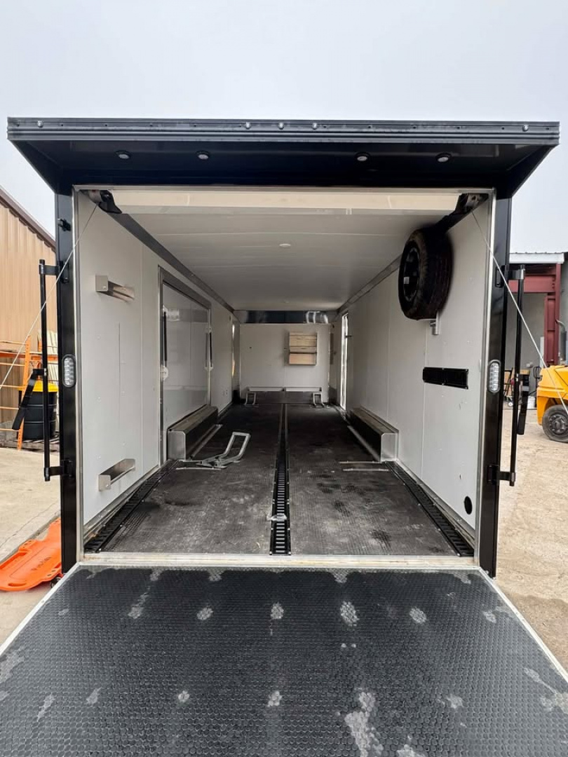 Used 2025 Stealth Trailers 8.5X24 ALUMINUM TRAILER FULL ESCAPE DOOR Car / Racing Trailer