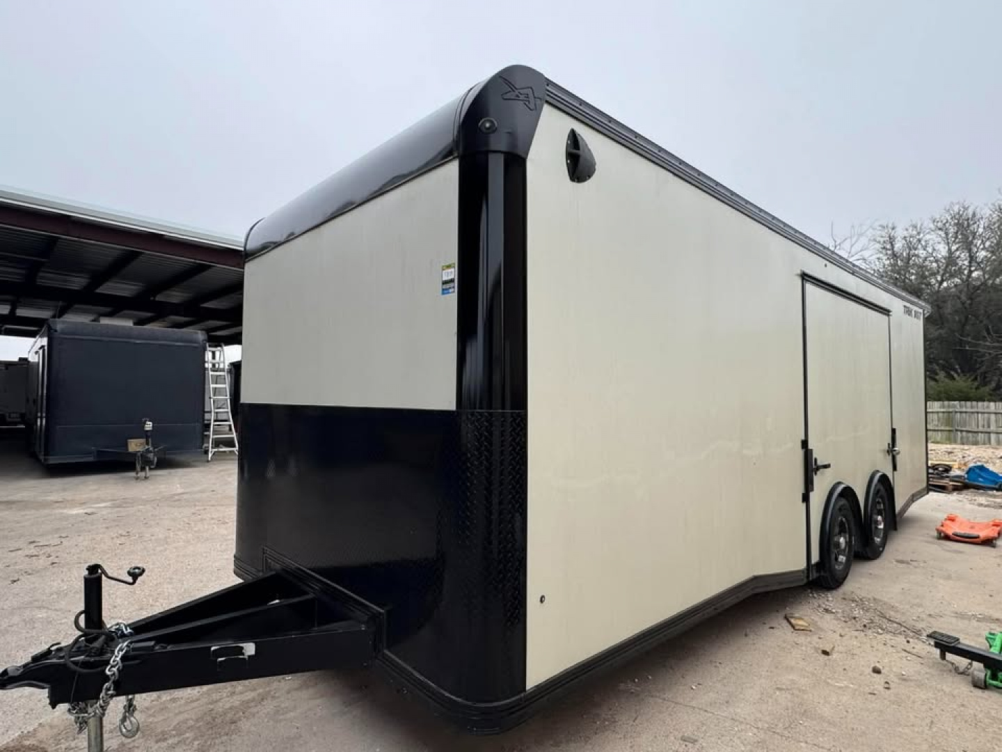 Used 2025 Stealth Trailers 8.5X24 ALUMINUM TRAILER FULL ESCAPE DOOR Car / Racing Trailer