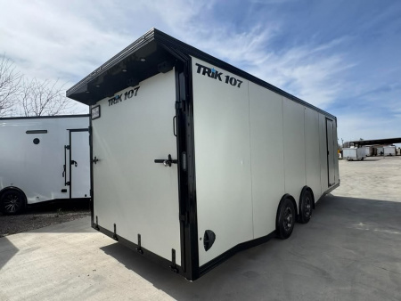 Used 2025 Stealth Trailers 8.5X24 ALUMINUM TRAILER FULL ESCAPE DOOR Car / Racing Trailer