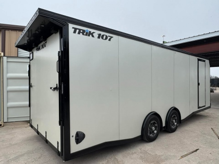 Used 2025 Stealth Trailers 8.5X24 ALUMINUM TRAILER FULL ESCAPE DOOR Car / Racing Trailer